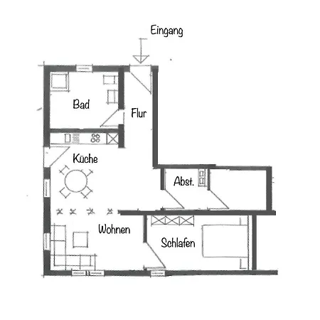 Gaesteappartements Mechels Daire