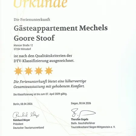 Gaesteappartements Mechels Daire Wilnsdorf